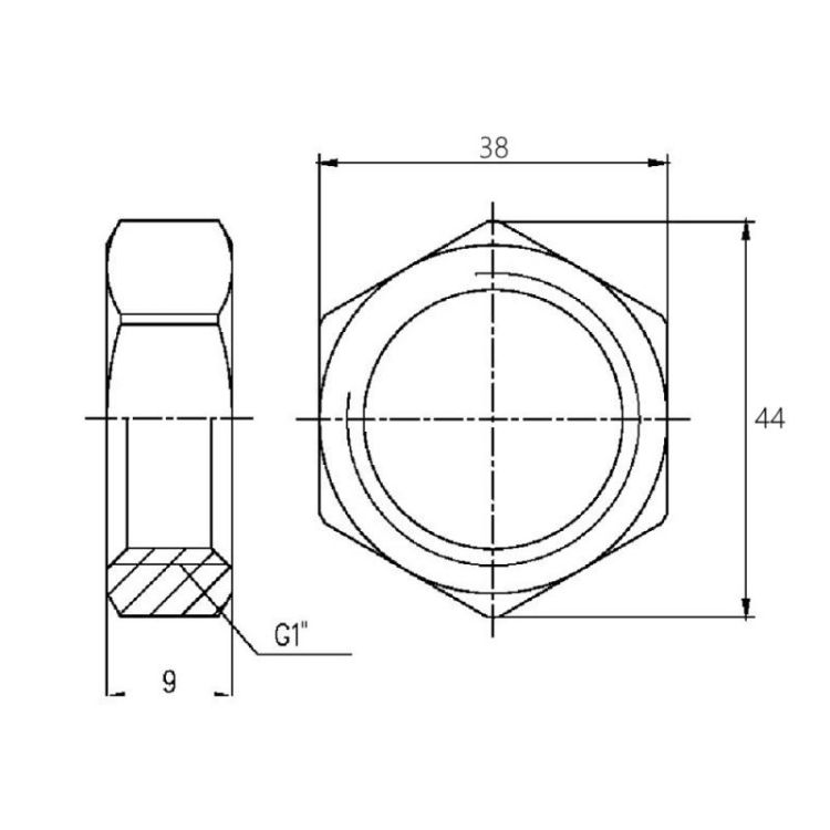 Контргайка SD Forte 1&amp;quot; - 2