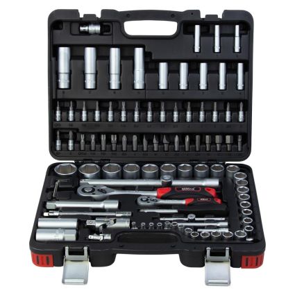 Набор насадок торцевых и биты 1/4&amp;quot;, 1/2&amp;quot; 94шт CrV Taiwan ULTRA (6003142) - 2