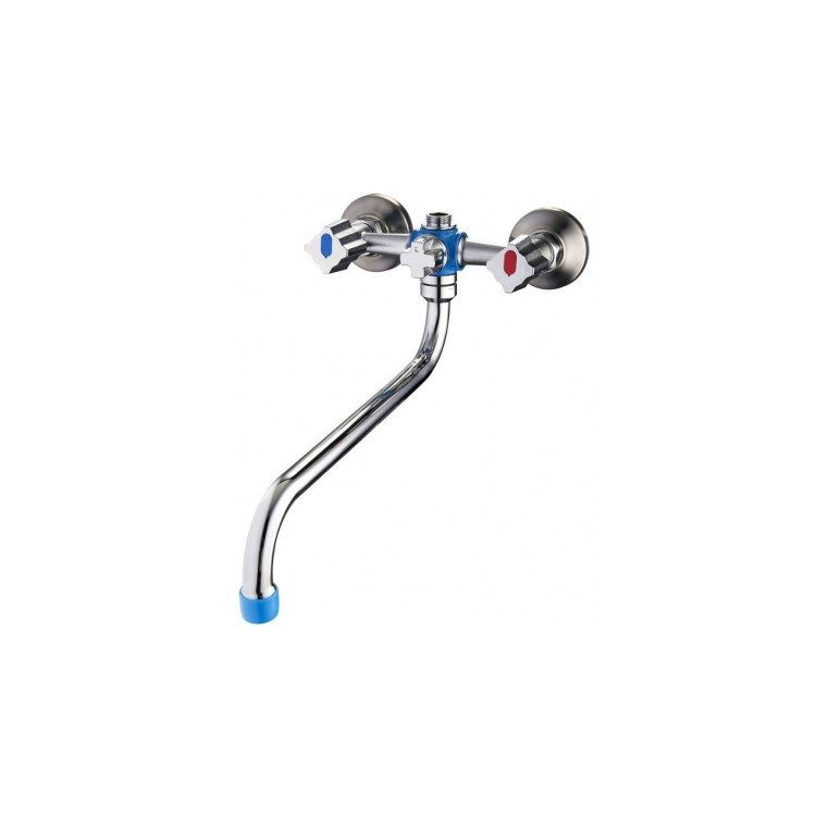 Змішувач для ванни Solone BT6-JIK7-A101 гусак круглий - 1