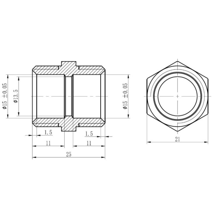 Згін металопл 16*1/2 З SD FORTE - 2