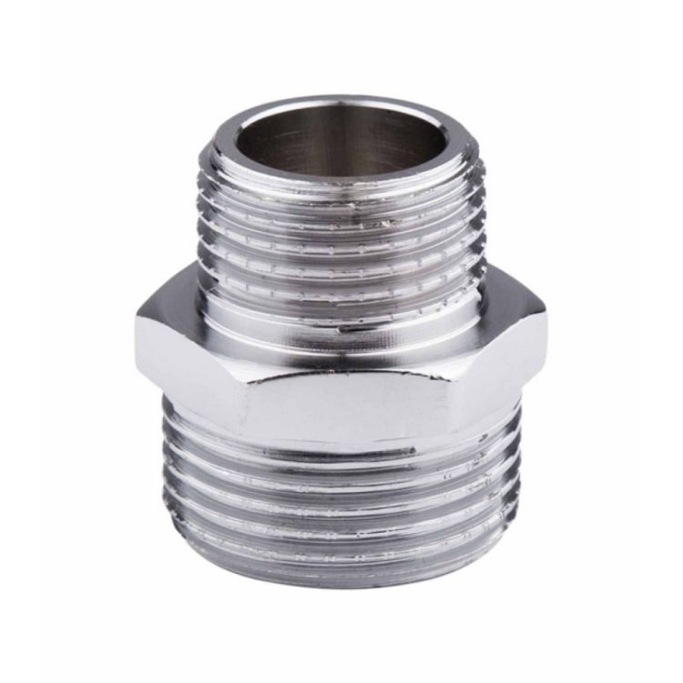 Ніпель редукційний SD Forte 3/4&amp;quot;х1/2&amp;quot; хром - 1