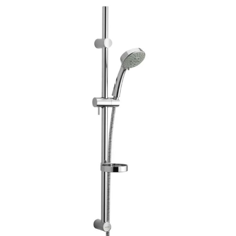 Смеситель д/душ.компл.: ручн.душ 3 ф. d 81 мм, штанга 600 мм, шланг 1750 мм 760100310 Contour AM/PM - 1