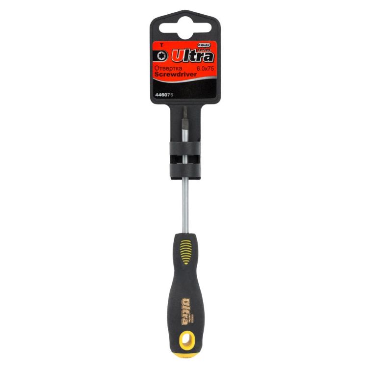 Отвертка шестигранная T6,0х75мм СrMo ULTRA (4005022) - 4