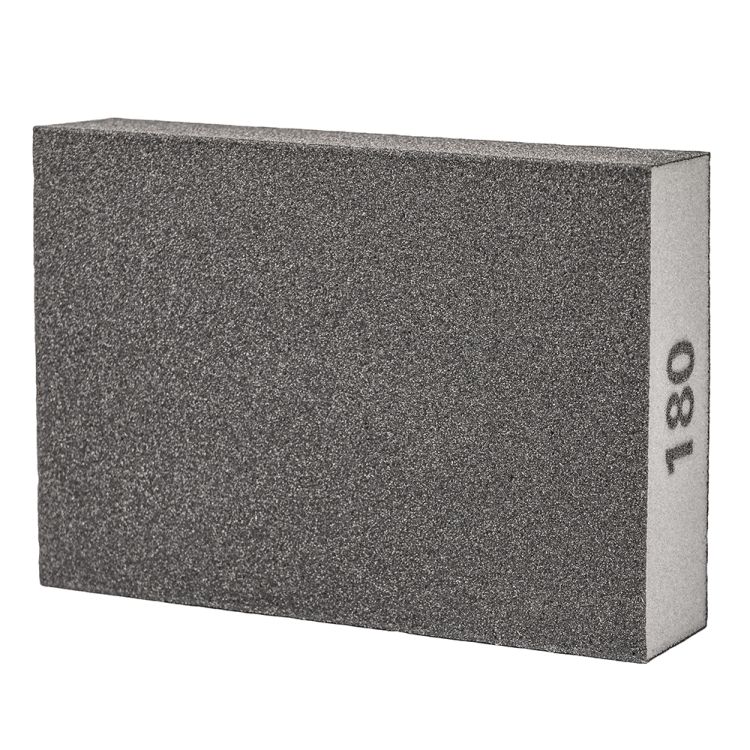 Губка шлифовальная четырехсторонняя 100х70х25мм P180 Sigma (9130691) - 2