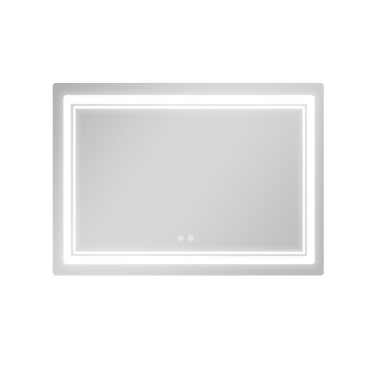 Дзеркало Qtap Cardinal (CA2) 1200х800 з LED-підсвічуванням Touch, з антизапотіванням, з димером, рег. темп. кольору (3000-6500K) QT0478C1208048454 - 4