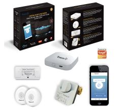 Система захисту від потопу д/розумного будинку ZigBee Water Stop на 1 трубу 1/2&quot; Tervix