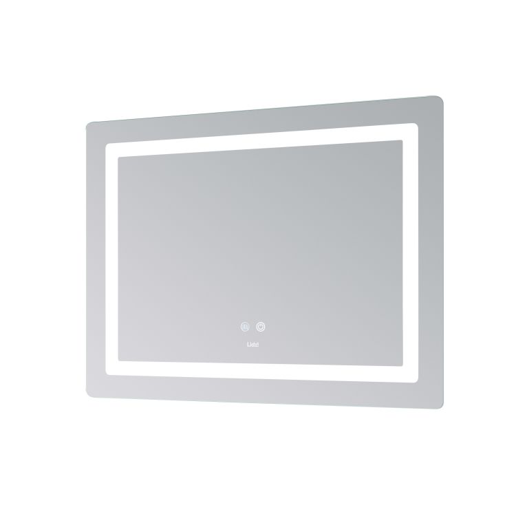 Дзеркало Lidz Kubis (KU2) 800х600 з LED-підсвічуванням Touch, з антизапотіванням, з димером, рег. яскравості LD78LF904806048446 - 5