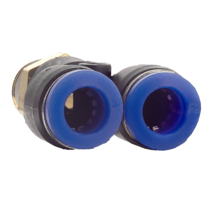 Штуцер цанговый (Y-образный) Ø8*8*8мм МТ 1/4&amp;quot; Sigma (7027811) - 5