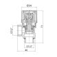 Запобіжний клапан 1/2&amp;quot; ВЗ (3 bar) TAS2443 Thermo Alliance Standart - 2