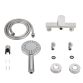 Змішувач для душу Lidz Nexus 010 (k35) LDNEX010NKS49188 Nickel - 7