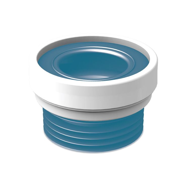 Гофра д/унітазу Nova 7150 110мм, довжина 120мм - 1