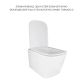 Комплект: Qtap Crow Ultra Quiet унітаз підвісний QT05335171W + Nest комплект інсталяції 4в1 (квадратна клавіша Chrome) QT0133M425 + M06028CRM - 8