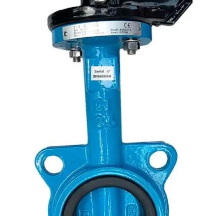 Засувка &amp;quot;Батерфляй&amp;quot; Ду 80 (Ру=16, Т= -10..+120 С) диск:чавун T.I.S. Арт. D104 - 2