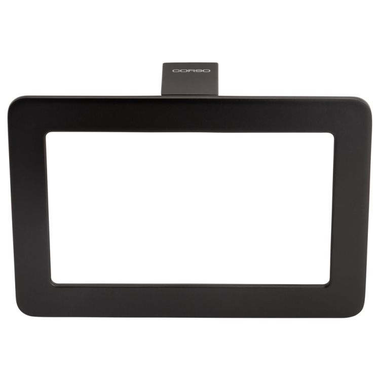 Держатель для полотенец VICO 190×130×49мм прямоугольник CORSO (B) (9681303) - 2