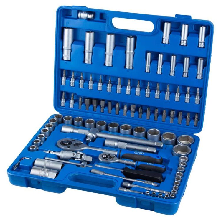 Набір насадок торцевих і біти 1/4&amp;quot;, 1/2&amp;quot; 94шт Start Grad (6003175) - 1