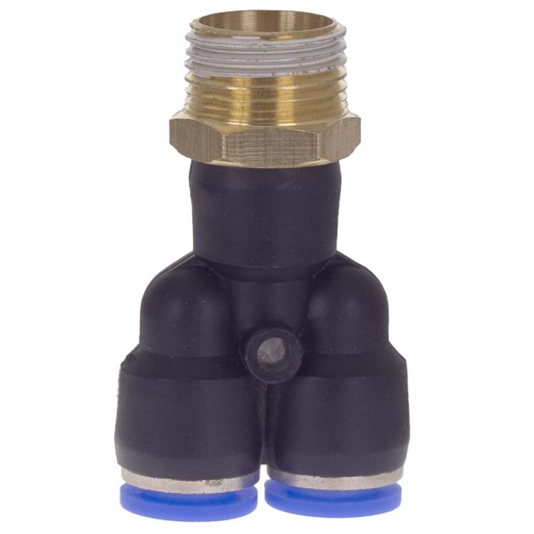 Штуцер цанговий (Y-подібний) Sigma Ø8*8*8 мм МТ 3/8&amp;quot; - 2