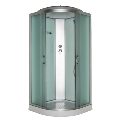 Гідробокс 80х80х215 60 BF W + піддон низьк. Glory - 1