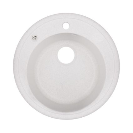 Кухонна мийка Lidz D510/200 WHI-01 (LIDZWHI01D510200) - 1