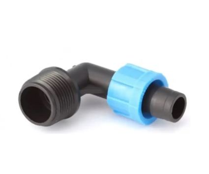 SL-002.3(1/2&amp;quot;) Колено с наружной резьбой 1/2&amp;quot; для ленты - 1