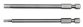 Набор насадок викруткових Yato Hex Tamper 1/4&amp;quot; 3/5x100 мм 2шт YT-0494 - 1