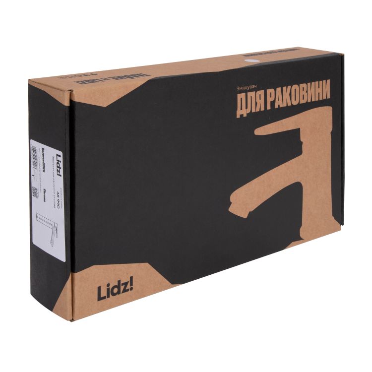 Змішувач для раковини Lidz Dozorca 001FH високий (k35) Chrome LDDOZ001FHCRM48990 - 8