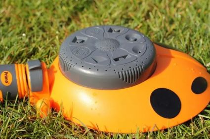 Ороситель для шланга &amp;quot;Подсолнух&amp;quot; orange 8 режимов 8112 - 2