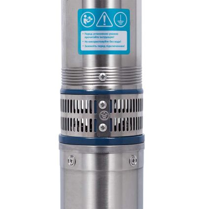 Насос центробежный 0.75кВт H 84(65)м Q 55(35)л/мин Ø102мм mid DONGYIN (778123) - 3