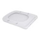 Унитаз подвесной Qtap Tern Ultra Quiet безобедочный с сиденьем Soft-close WHITE QT17332303AW - 8