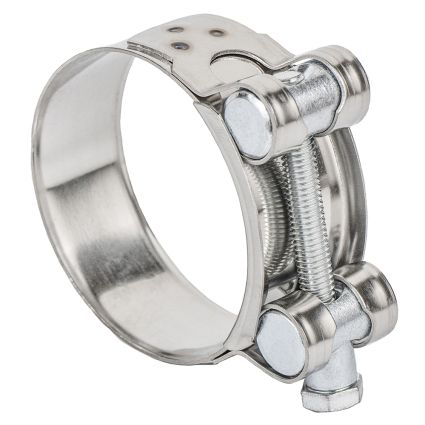 Хомут силовой нержавеющий 22мм Ø52-55мм SIGMA (2508171) - 1