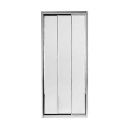 Душові двері в нішу Qtap Uniford CRM207.C4 68-71x185 см, скло Clear 4 мм, Покриття CalcLess - 1