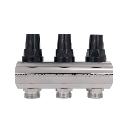 Коллектор с расходомерами SD Forte 1&amp;quot; на 3 выхода - 4