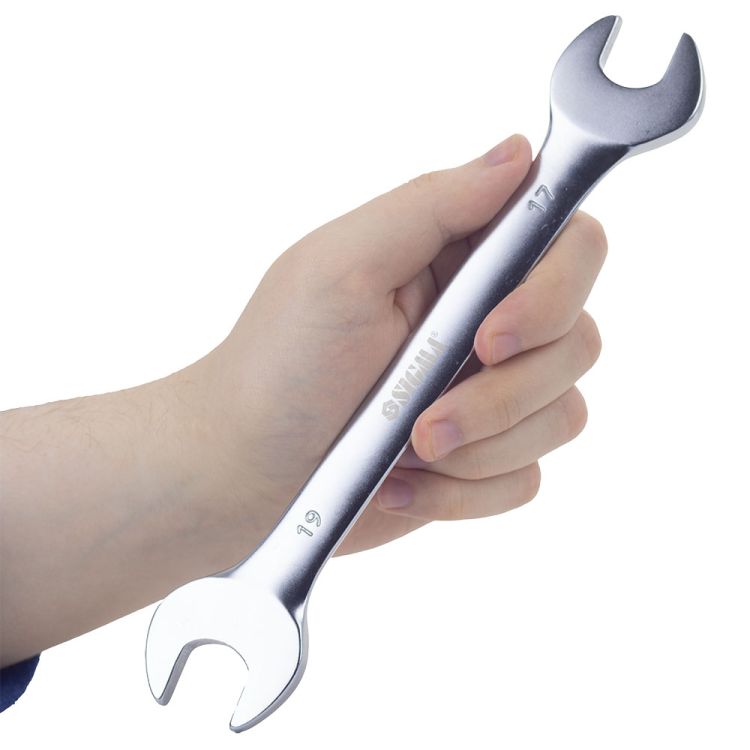 Ключ рожковый 17*19мм CrV satine Sigma (6025781) - 5