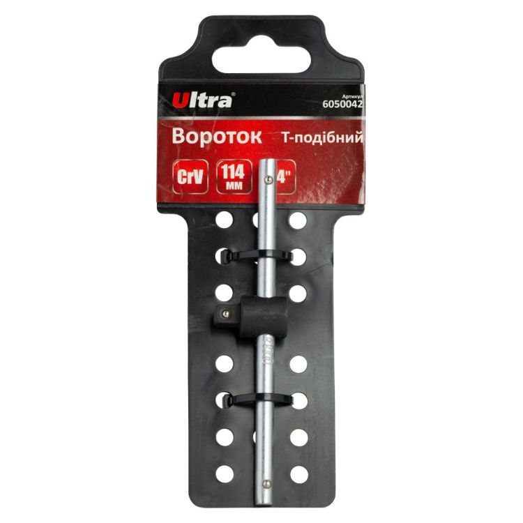 Вороток Т-образный 1/4&amp;quot; 152мм CrV ULTRA (6050042) - 3