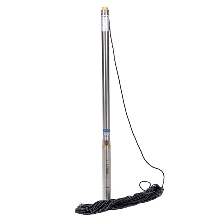 Насос центробежный скважинный 0.55кВт H 85(55)м Q 40(25)л/мин Ø66мм (кабель 45м) AQUATICA (DONGYIN) (777373) - 1