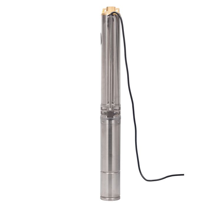 Центробежный Скважинный насос 0.18 кВт H 28(24)м Q 55(30)л/мин Ø102мм (кабель 20м) AQUATICA (DONGYIN) (777440) - 6