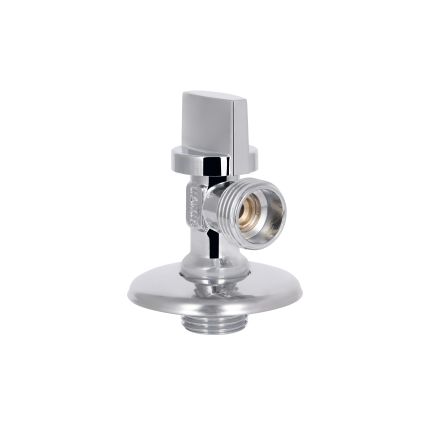 Кран угл. шар. Sandi 1/2&amp;quot; - 1/2&amp;quot; Ф (унитаз) ST80 sanlux SD185W1515 - 2