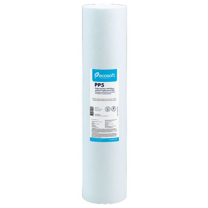 Картридж Ecosoft полипропилен 5 мкр ВВ20 CPV45205ECO - 1