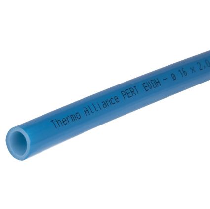 Труба з шитого поліетилену ф 16*2 PE-RT EVOH (320 м) Blue Thermo Alliance - 1