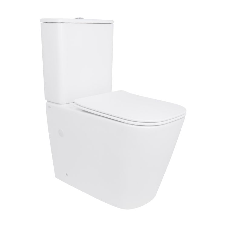Унітаз підлоговий Qtap Stork Ultra Quiet 630×350×805 мм із сидінням Soft-close, White QTSTO27W49260 - 1