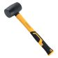 Киянка резиновая чёрная 225г фиберглассовая рукоятка SIGMA (4317341) - 2