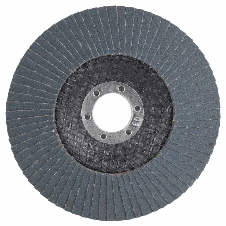 Круг лепестковый торцевой Т29 (конический) ZA Ø125мм P120 Sigma (9173561) - 1