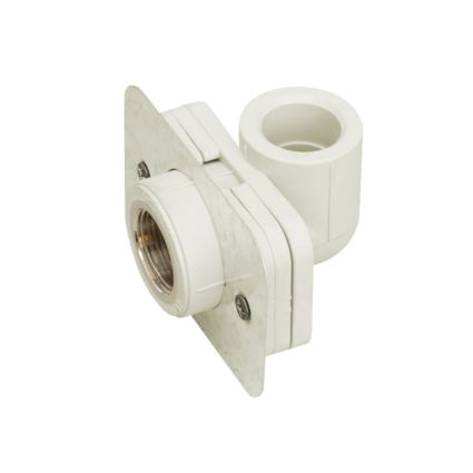 Уголок из PPR Blue Ocean настенный 25х3/4&amp;quot;, 90°, внутренняя резьба - 1