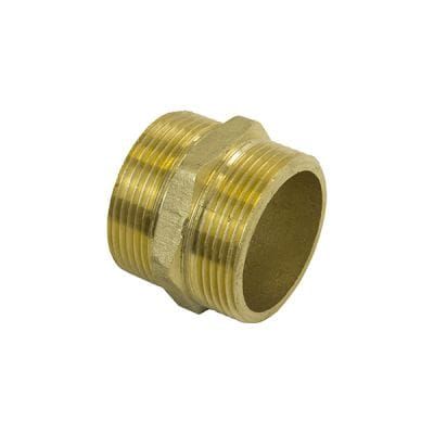 Ниппель LEXLINE 1/2&amp;quot; латунь - 1