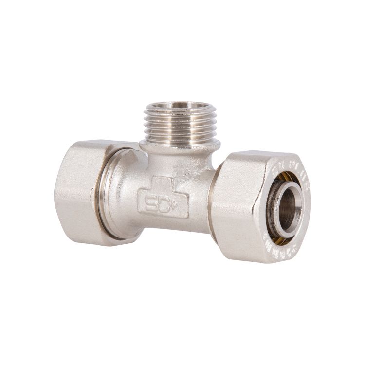 Трійник обтискний SD Plus 20х1/2&amp;quot;х20 ЗР SD160W201520 - 4