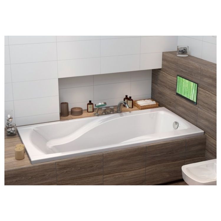 Ванна акриловая Cersanit ZEN 160х85 с ножками и креплением - 4