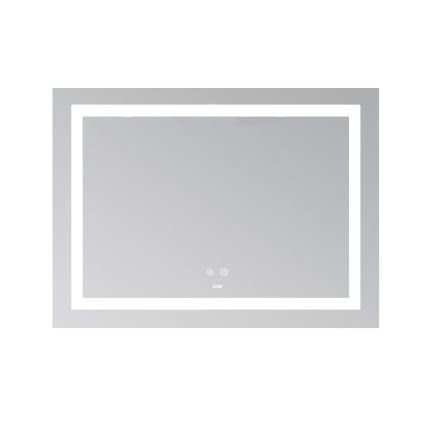 Дзеркало Lidz Kubis (KU1) 900х700 з LED-підсвічуванням Touch, з антизапотіванням, з димером, рег. яскравості LD78LF904907048451 - 4