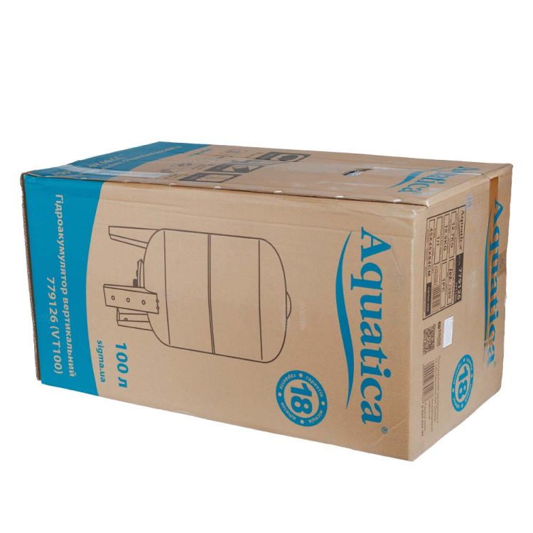 Гідроакумулятор 100 л вертикальний 779126 Aquatica - 6