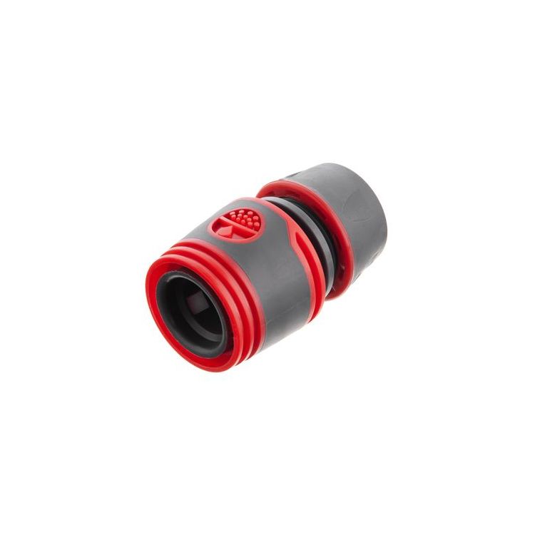 Коннектор д/шланга 3/4х1/2&amp;quot; с аквастопом Intertool GE-2002 - 3