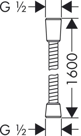 Sensoflex Шланг душевой 1,60 м - 2