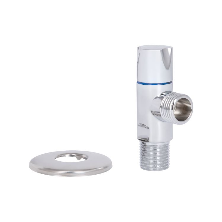 Кран кутовий 1/2*1/2 (кругл.) з керам.буксою SF342W1515 Forte 342 - 7